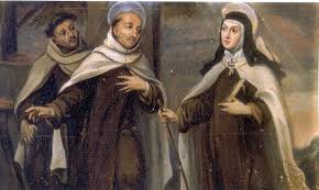 Teresa with friars